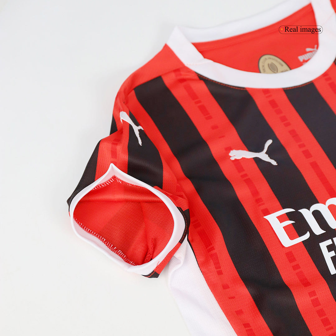 Completo Bambino AC Milan Casa 2024/25 - 2 Pezzi