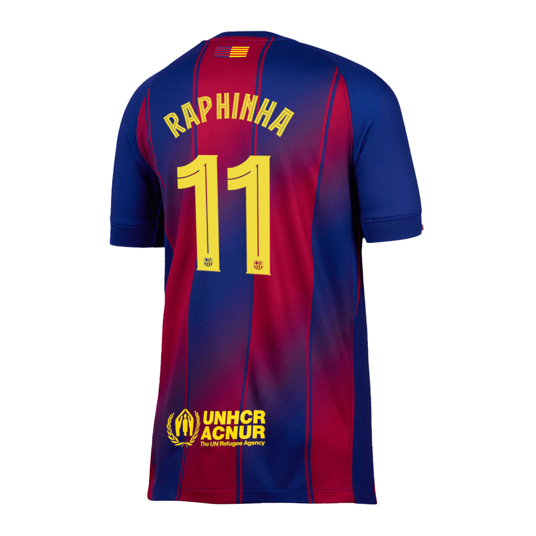 Maglia Replica Barcelona Casa RAPHINHA #11 Uomo 2025/26