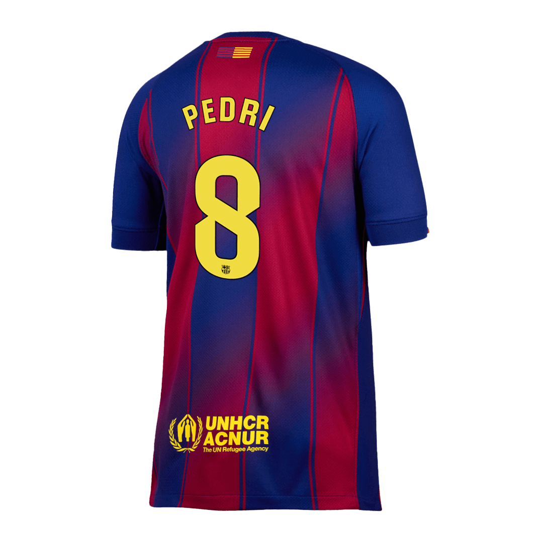 Maglia Replica Barcelona Casa PEDRI #8 Uomo 2025/26