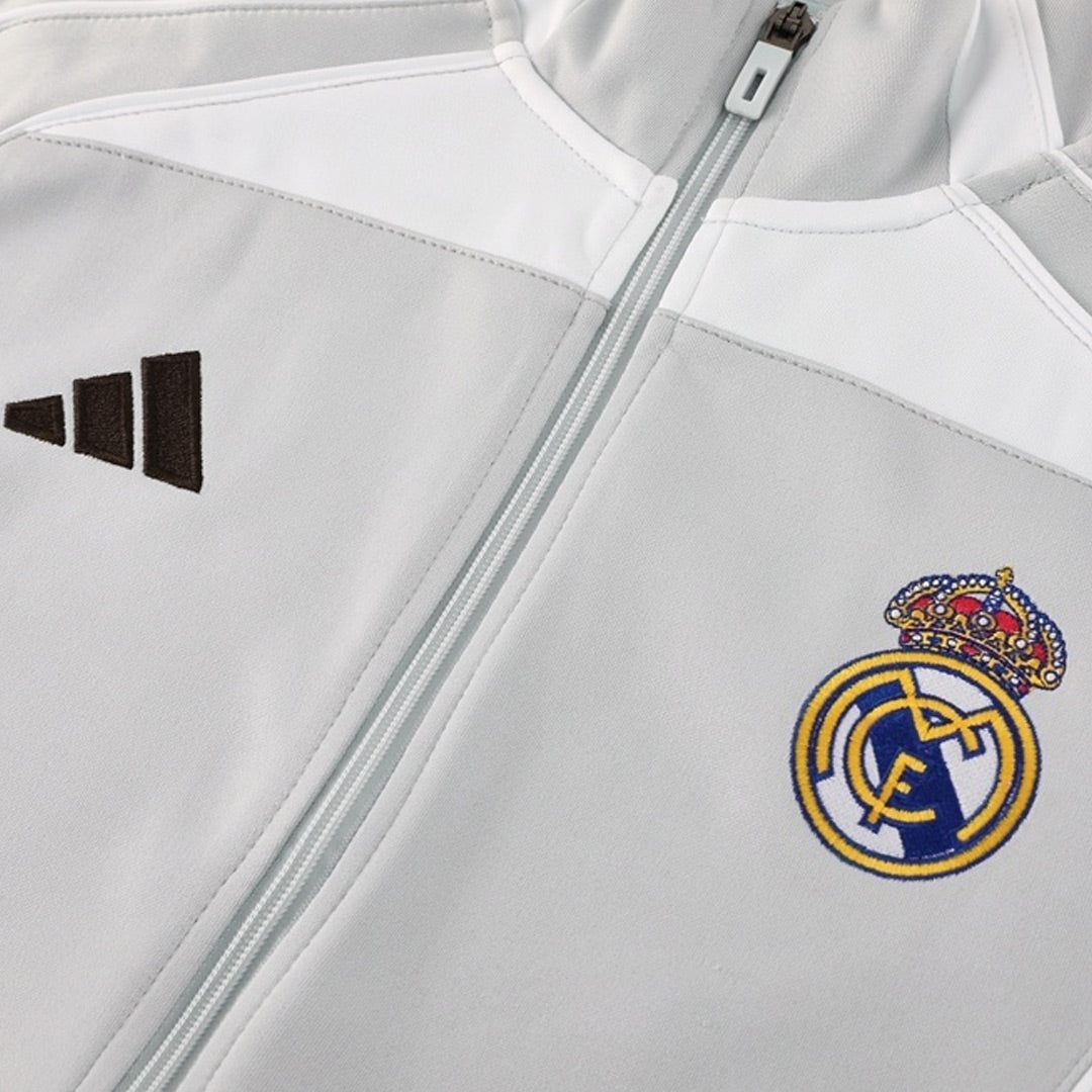 Real Madrid Giacca Allenamento 2025/26 Grigio
