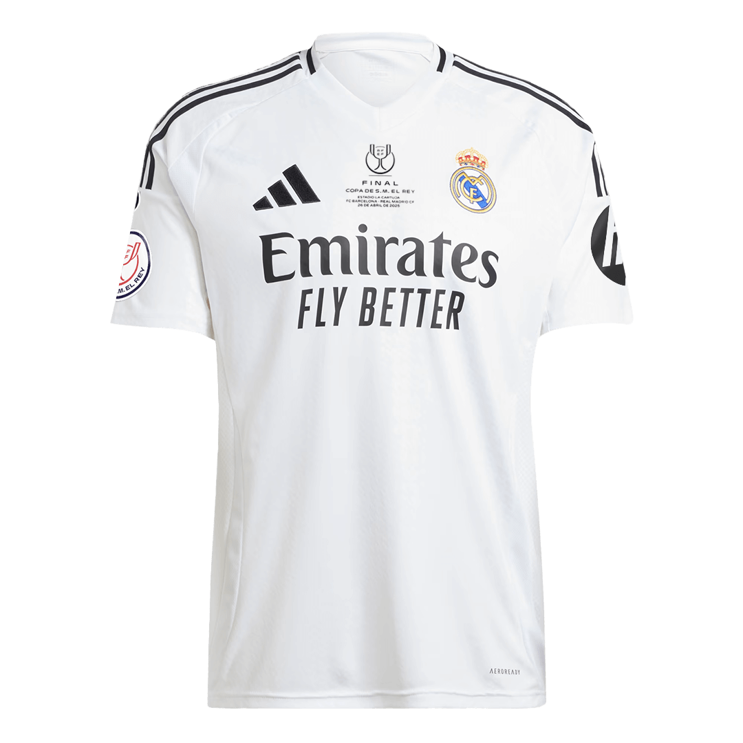 Maglia Replica Real Madrid Casa 2024/25 - Copa del Rey Final