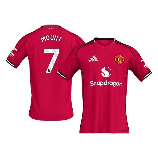 Maglia Replica Manchester United Casa MOUNT #7 Uomo 2025/26