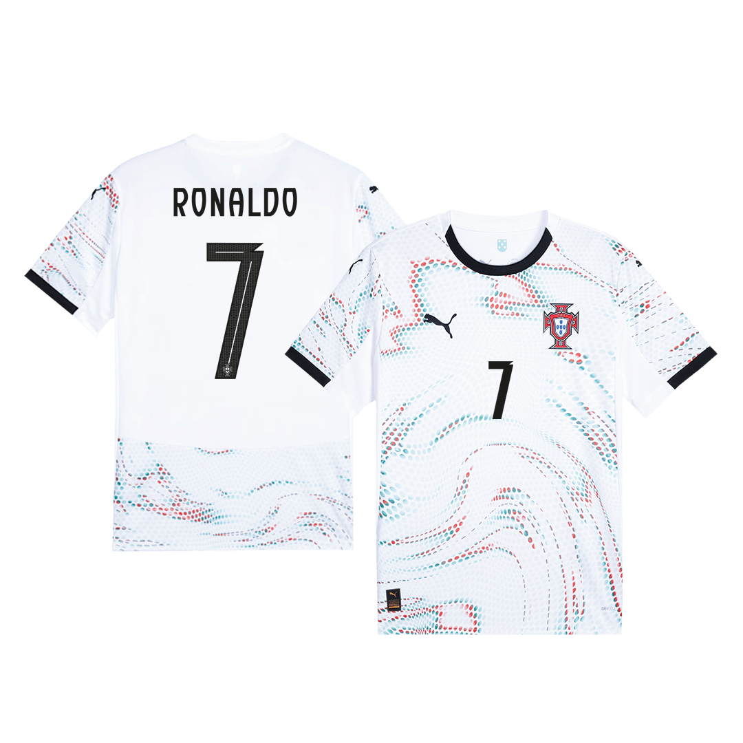 Maglia Replica Portugal Trasferta RONALDO #7 Uomo 2025