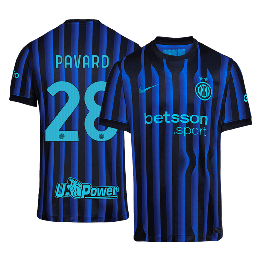 Maglia Replica Inter Milan Casa PAVARD #28 Uomo 2025/26