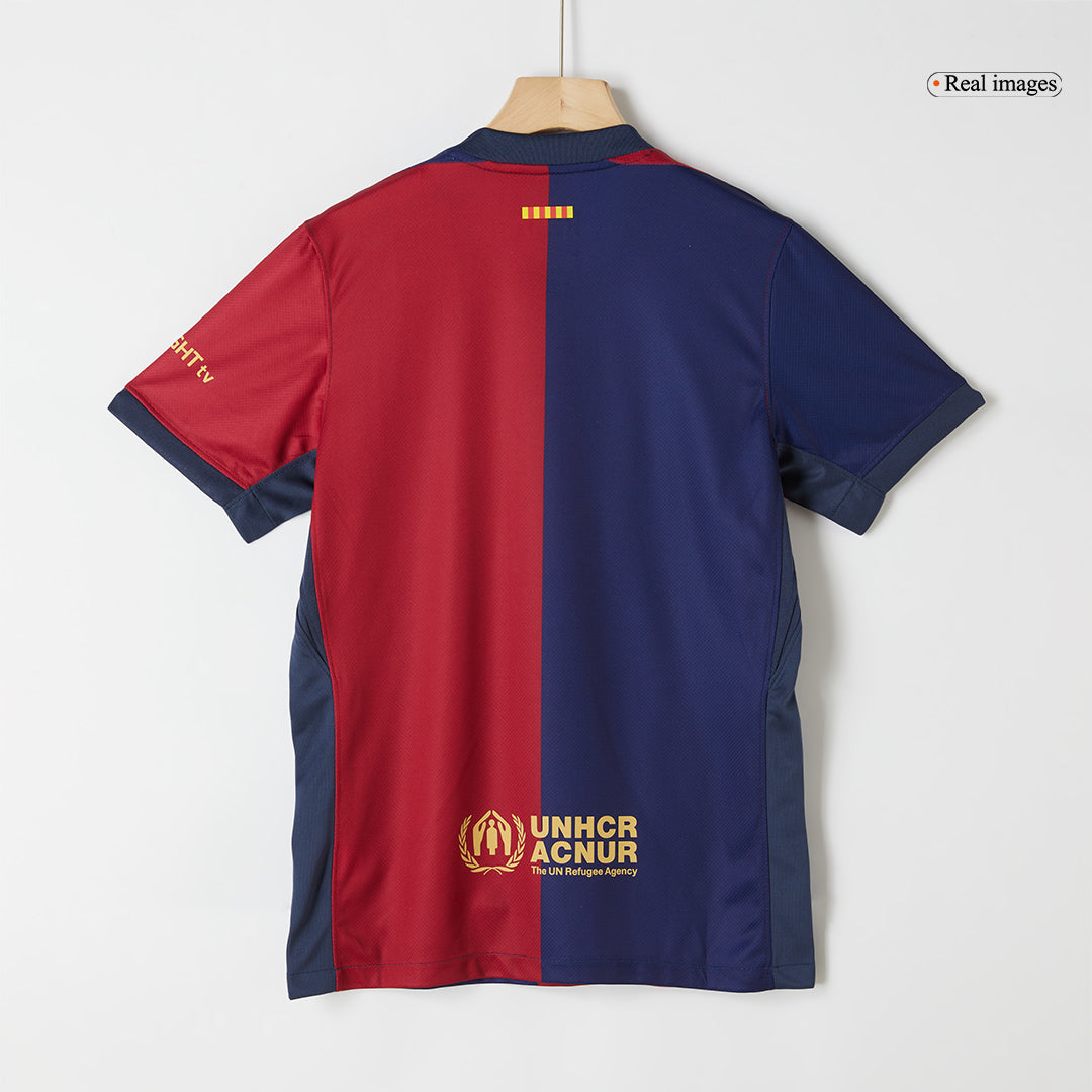 Maglia Replica Barcelona Casa Uomo 2024/25 - COLDPLAY