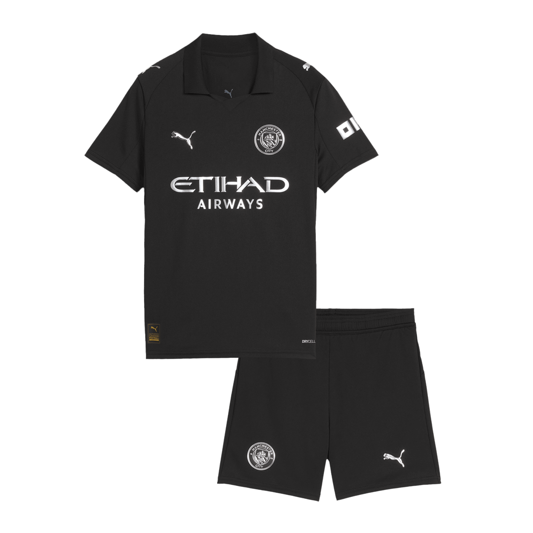 Completo Bambino Manchester City Trasferta 2025/26 - 2 Pezzi