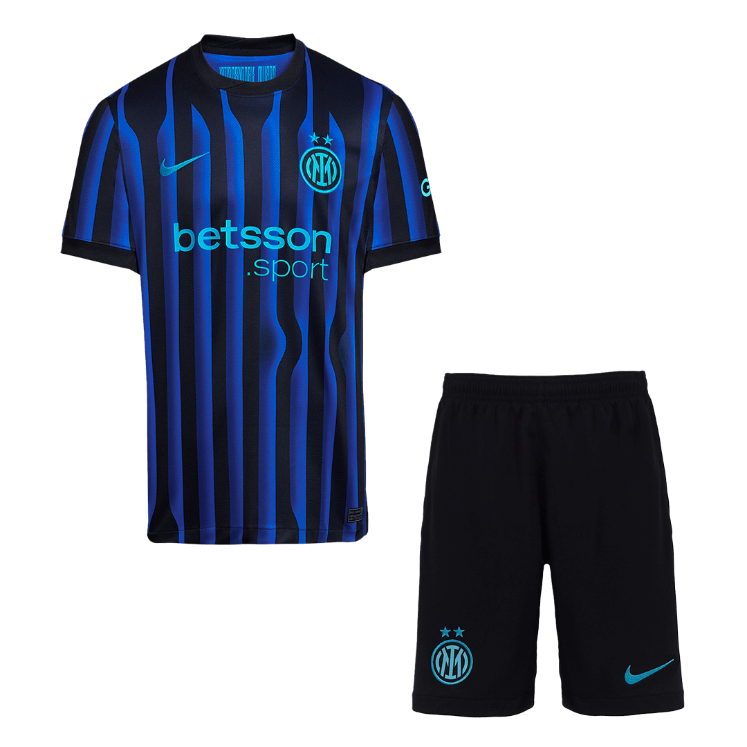 Completo Base Inter Milan Casa Uomo 2025/26 - 2 Pezzi