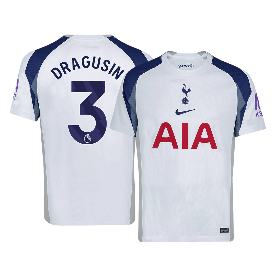 Maglia Replica Tottenham Hotspur Casa DRAGUSIN #3 Uomo 2025/26