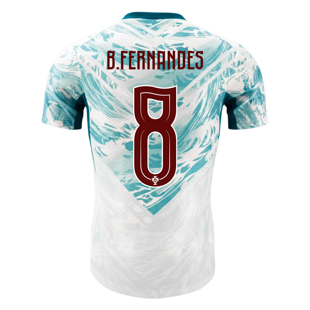 Maglia Gara Portogallo Trasferta B.FERNANDES #8 Uomo Mondiali 2026