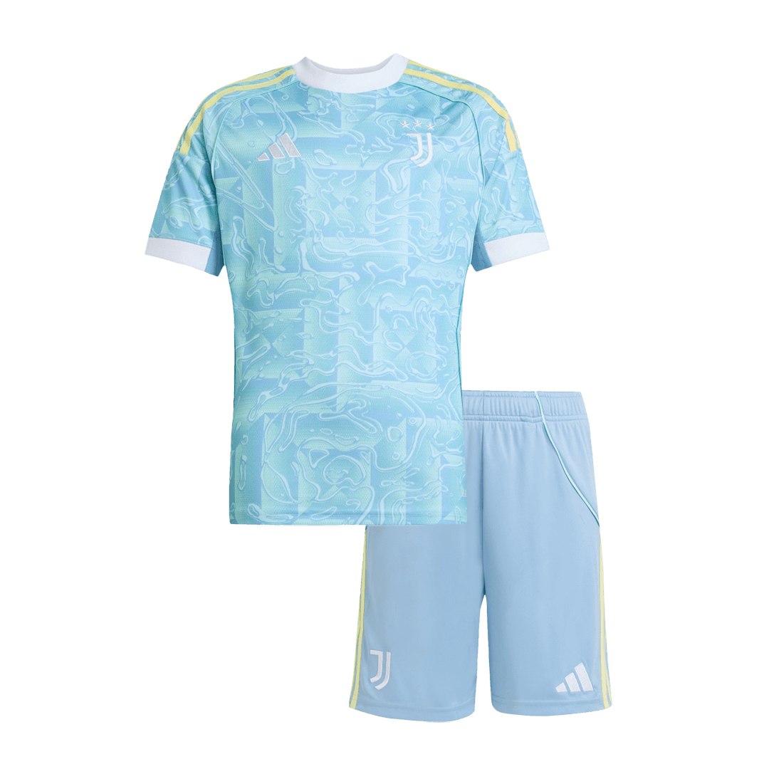 Completo Bambino Juventus Trasferta 2025/26 - 2 Pezzi