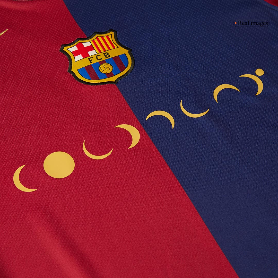 Maglia Replica Barcelona Casa Uomo 2024/25 - COLDPLAY