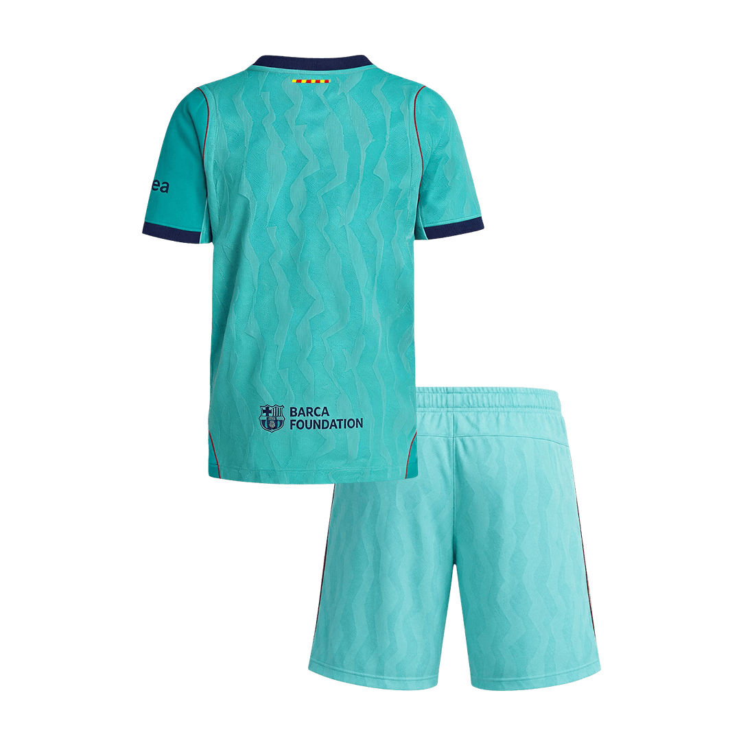 Base Kit Bambino Barcelona Terza 2026/27 - 2 Pezzi
