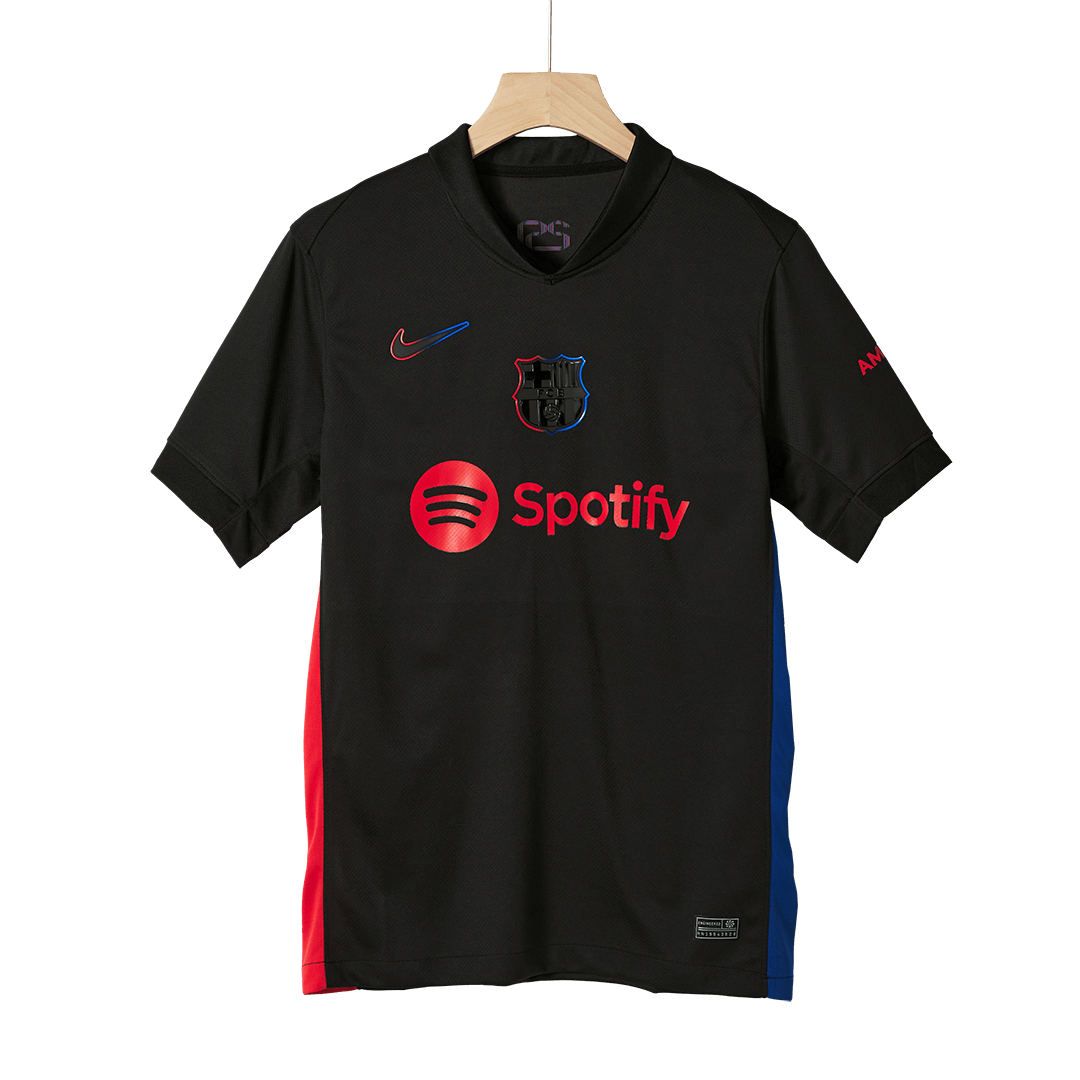 Maglia Replica Barcelona Trasferta LAMINE YAMAL #19 Uomo 2024/25