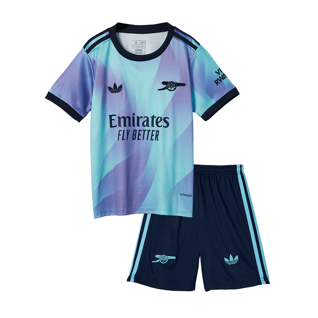 Kit Completo Bambino Arsenal Terza 2024/25 - 3 Pezzi