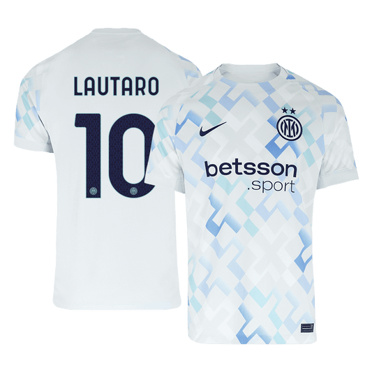 Maglia Replica Inter Milan Trasferta LAUTARO #10 Uomo 2025/26