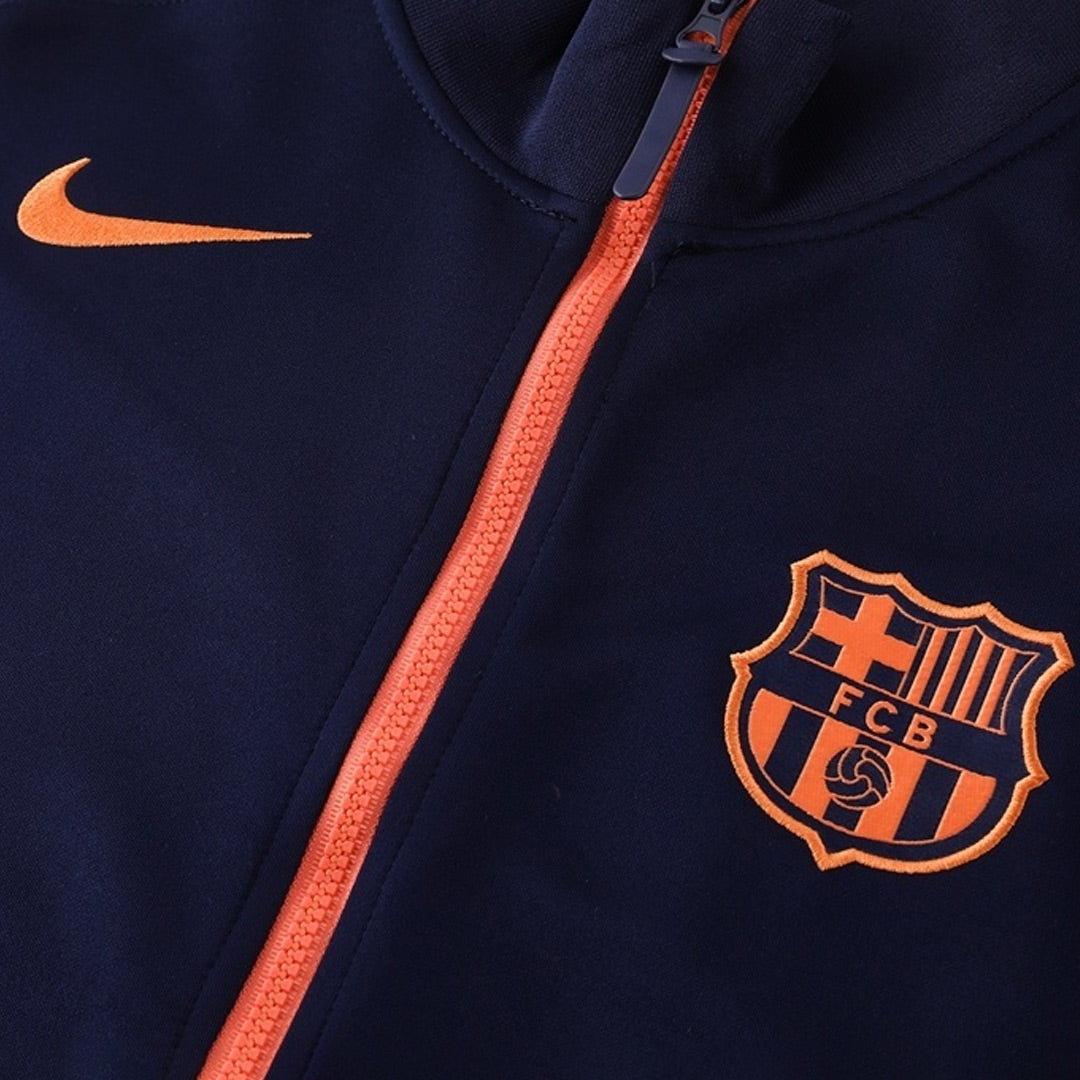 Barcelona Giacca Allenamento 2025/26 Navy e Arancione