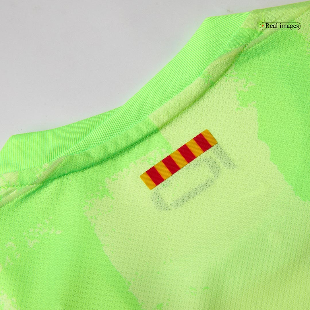 Kit Completo Barcelona Terza Uomo 2024/25 Spotify Logo Without Text - 3 Pezzi