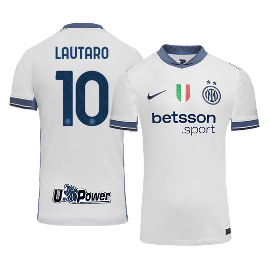 Maglia Replica Inter Milan Trasferta LAUTARO #10 Uomo 2024/25