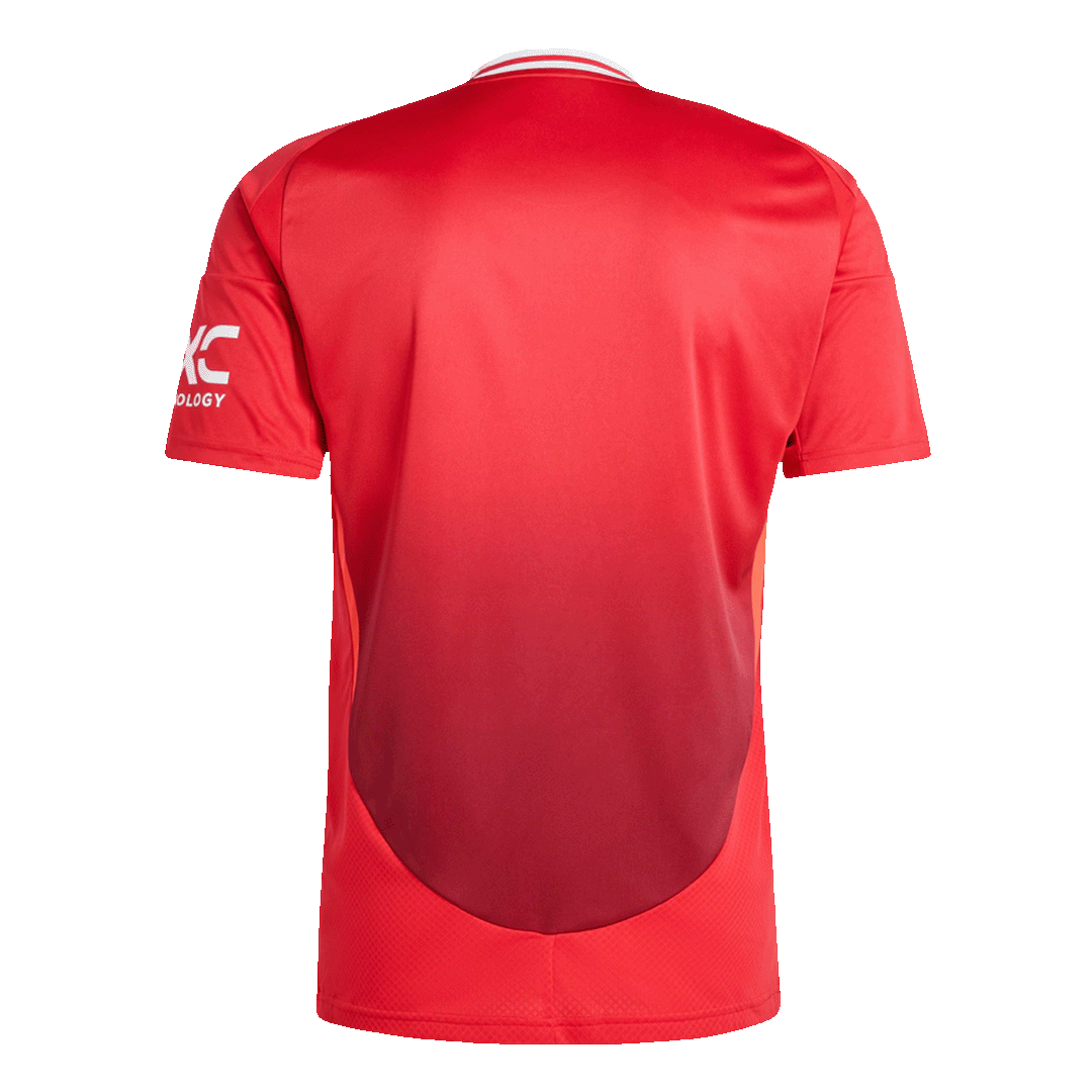 Kit Completo Manchester United Casa Uomo 2024/25 - 3 Pezzi
