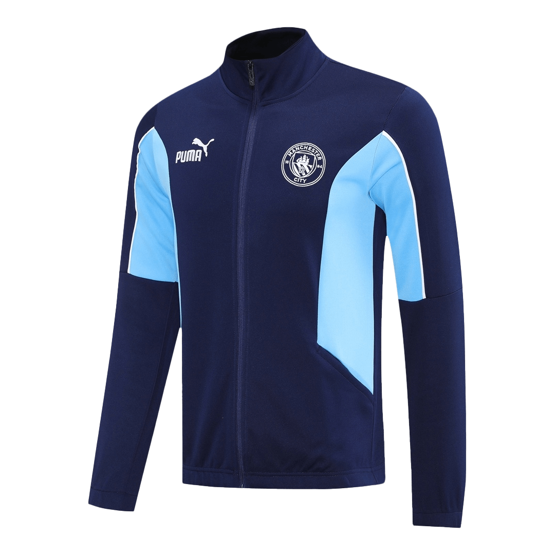 Manchester City Tuta Allenamento 2025/26 Blu Navy