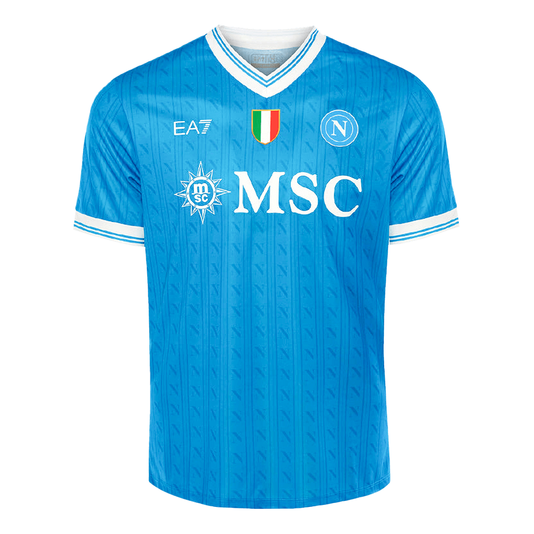 Maglia Replica Napoli Casa LUKAKU #9 Uomo 2025/26