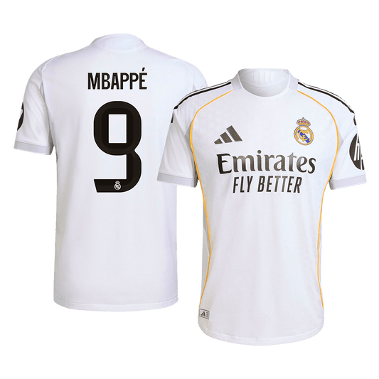 Maglia Gara Real Madrid Casa MBAPPÉ #9 Uomo 2025/26