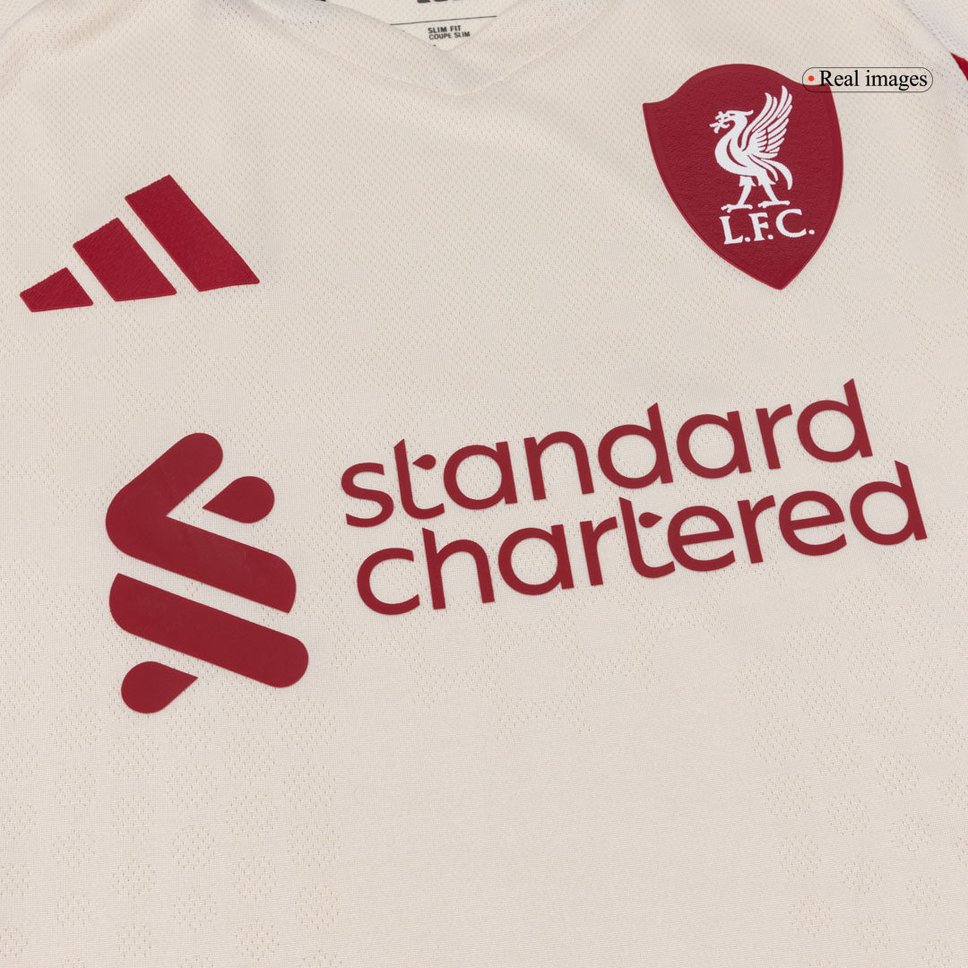 Maglia Gara Liverpool Trasferta ISAK ##9 Uomo 2025/26