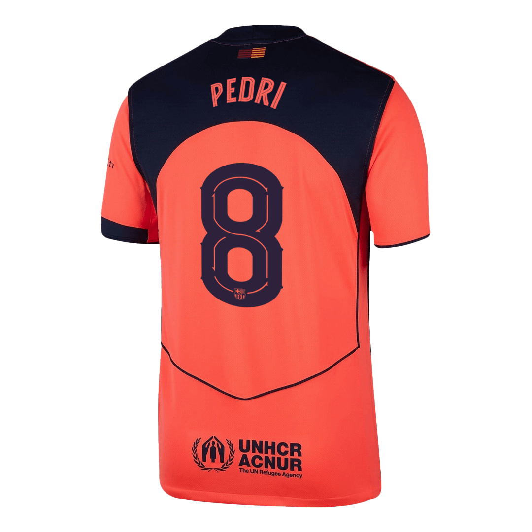 Maglia Replica Barcelona Terza PEDRI #8 Uomo 2025/26