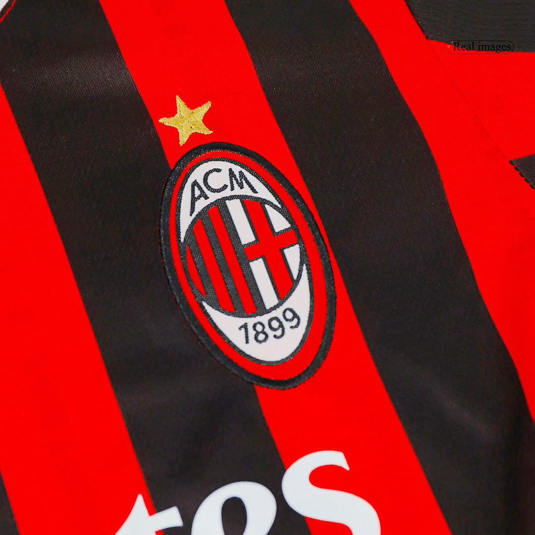 Completo Bambino AC Milan Casa 2024/25 - 2 Pezzi