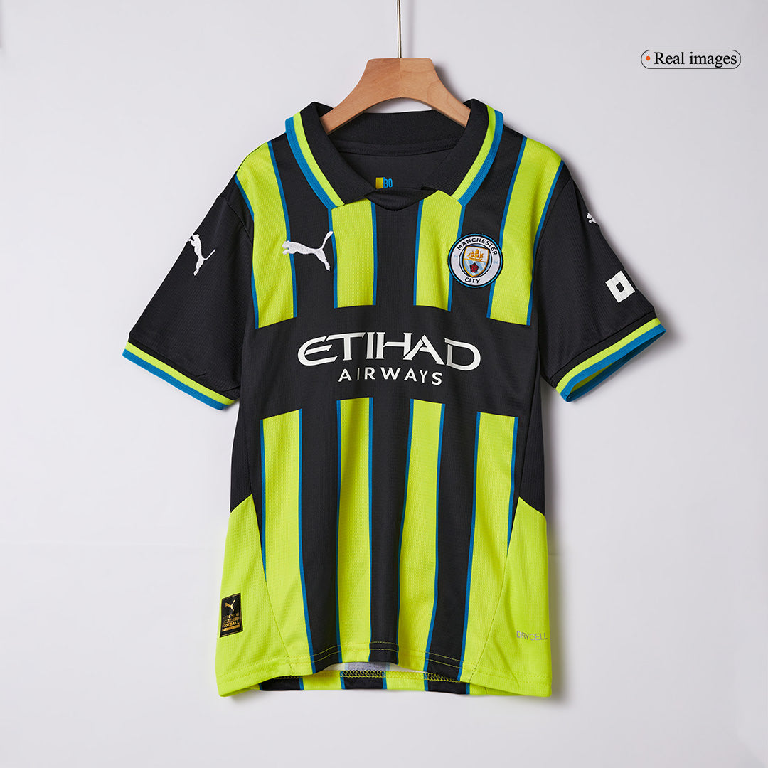 Completo Bambino Manchester City Trasferta 2024/25 - 2 Pezzi