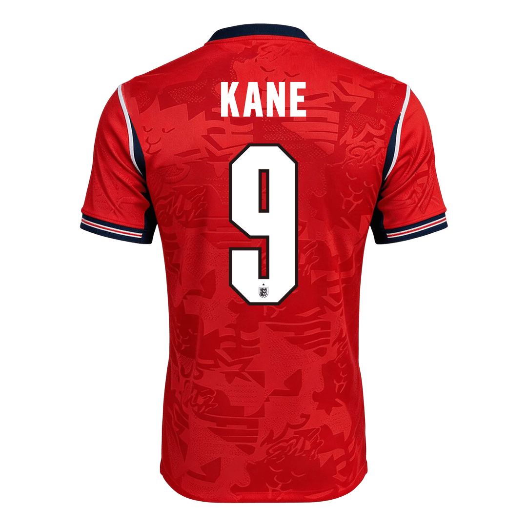 Maglia Replica Inghilterra Trasferta KANE #9 Uomo Mondiali 2026