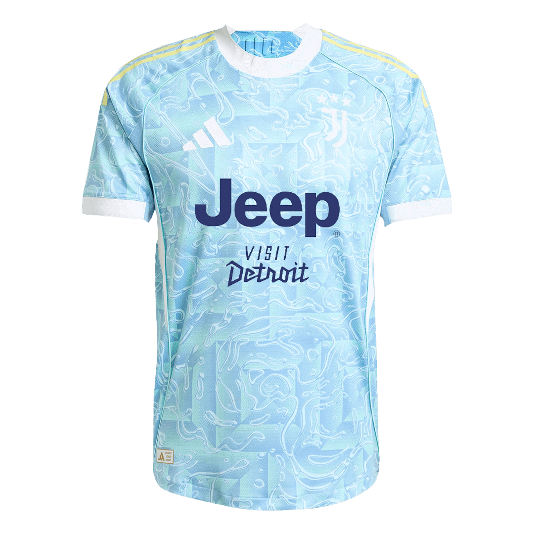 Maglia Gara Juventus Trasferta Uomo 2025/26 - Jeep Visit Detroit Sponsor