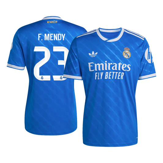 Maglia Replica Real Madrid Terza F. MENDY #23 Uomo 2025/26