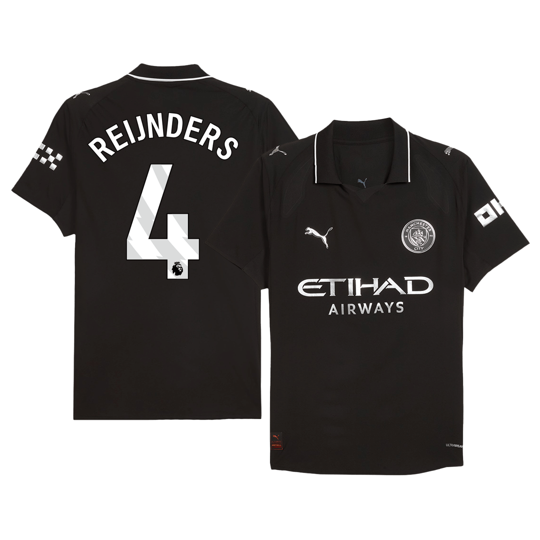 Maglia Gara Manchester City Trasferta REIJNDERS #4 Uomo 2025/26