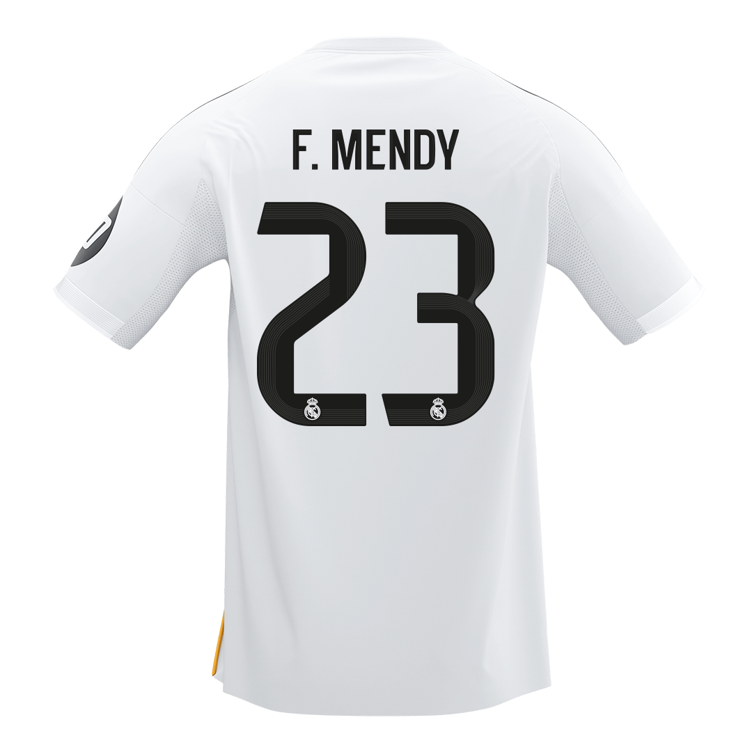 Maglia Replica Real Madrid Casa F.MENDY #23 Uomo 2025/26