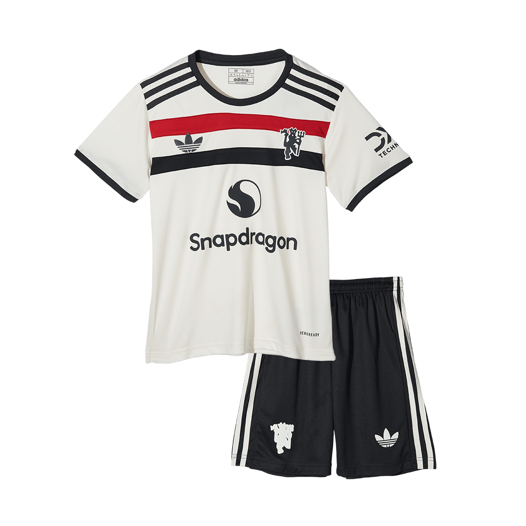 Kit Completo Bambino Manchester United Terza 2024/25 - 3 Pezzi