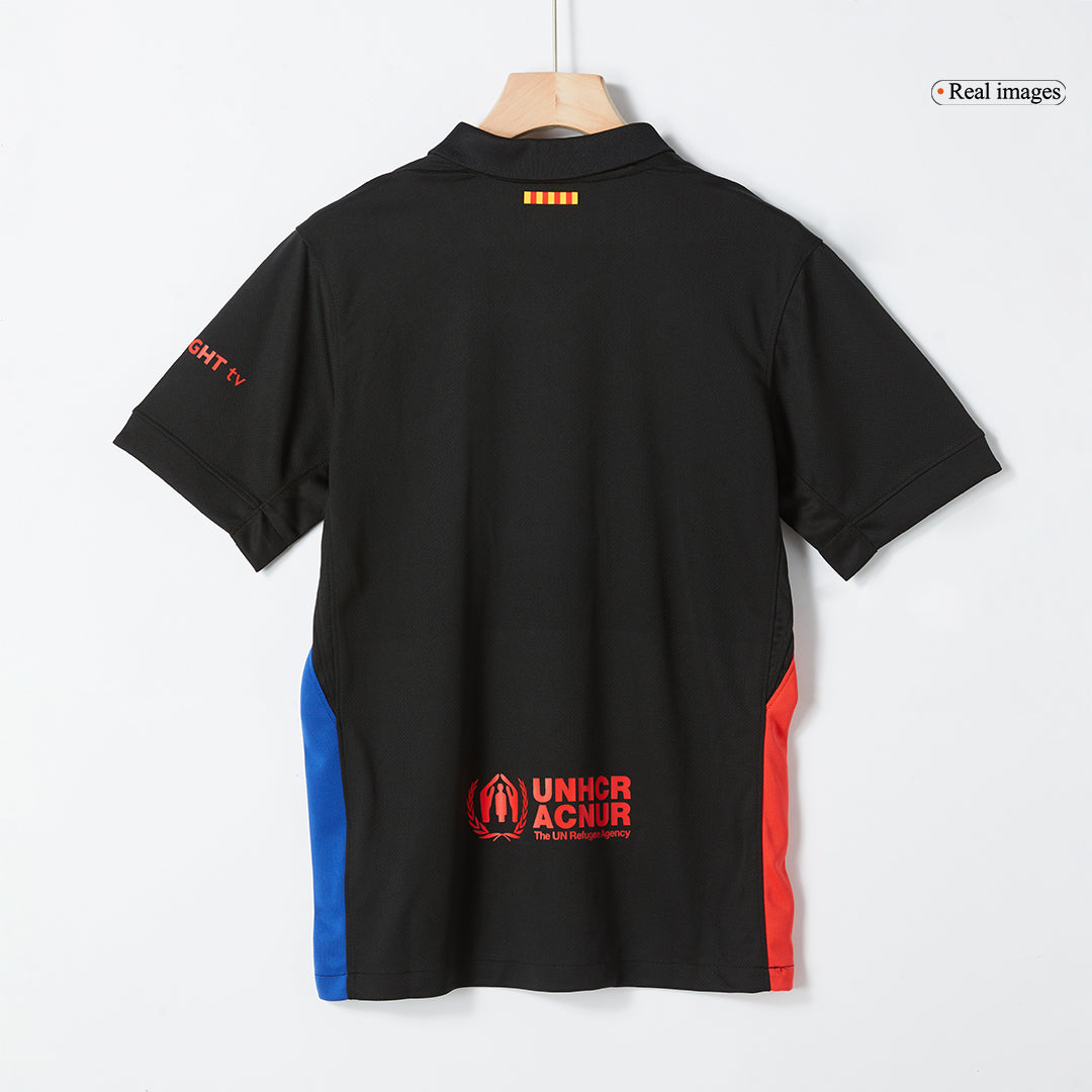 Maglia Replica Barcelona Trasferta Uomo 2024/25 - Spotify Logo Without Text