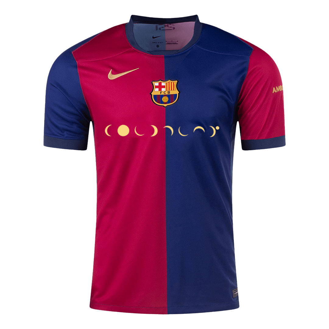 Maglia Replica Barcelona Casa Uomo 2024/25 - COLDPLAY
