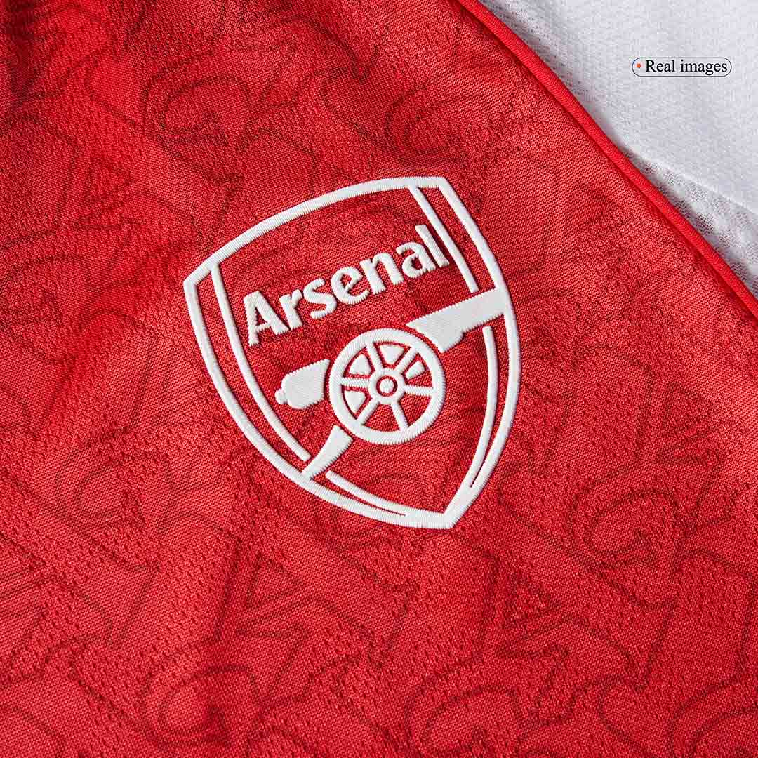 Maglia Gara Arsenal Casa SALIBA #2 Uomo 2025/26