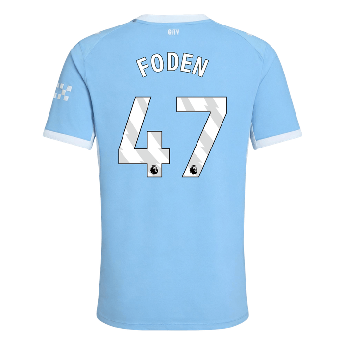 Maglia Gara Manchester City Casa FODEN #47 Uomo 2026/27