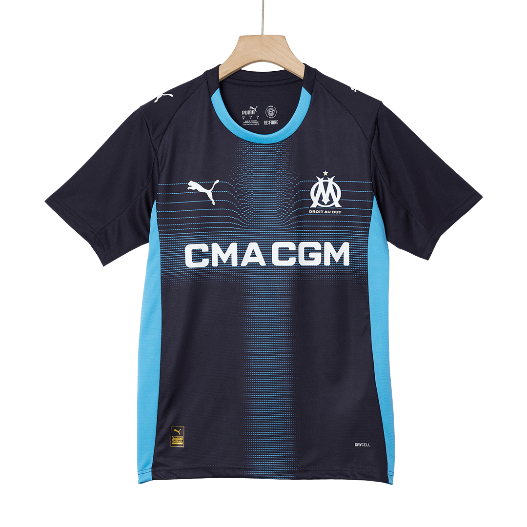 Maglia Replica Marseille Trasferta RABIOT #25 Uomo 2025/26