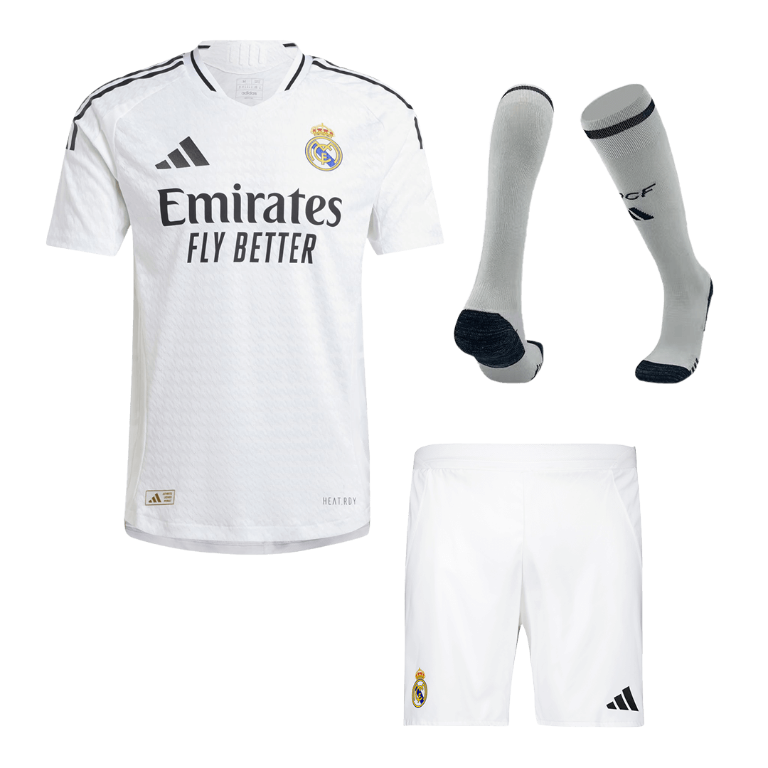 Kit Completo Gara Real Madrid Casa Uomo 2024/25 - 3 Pezzi