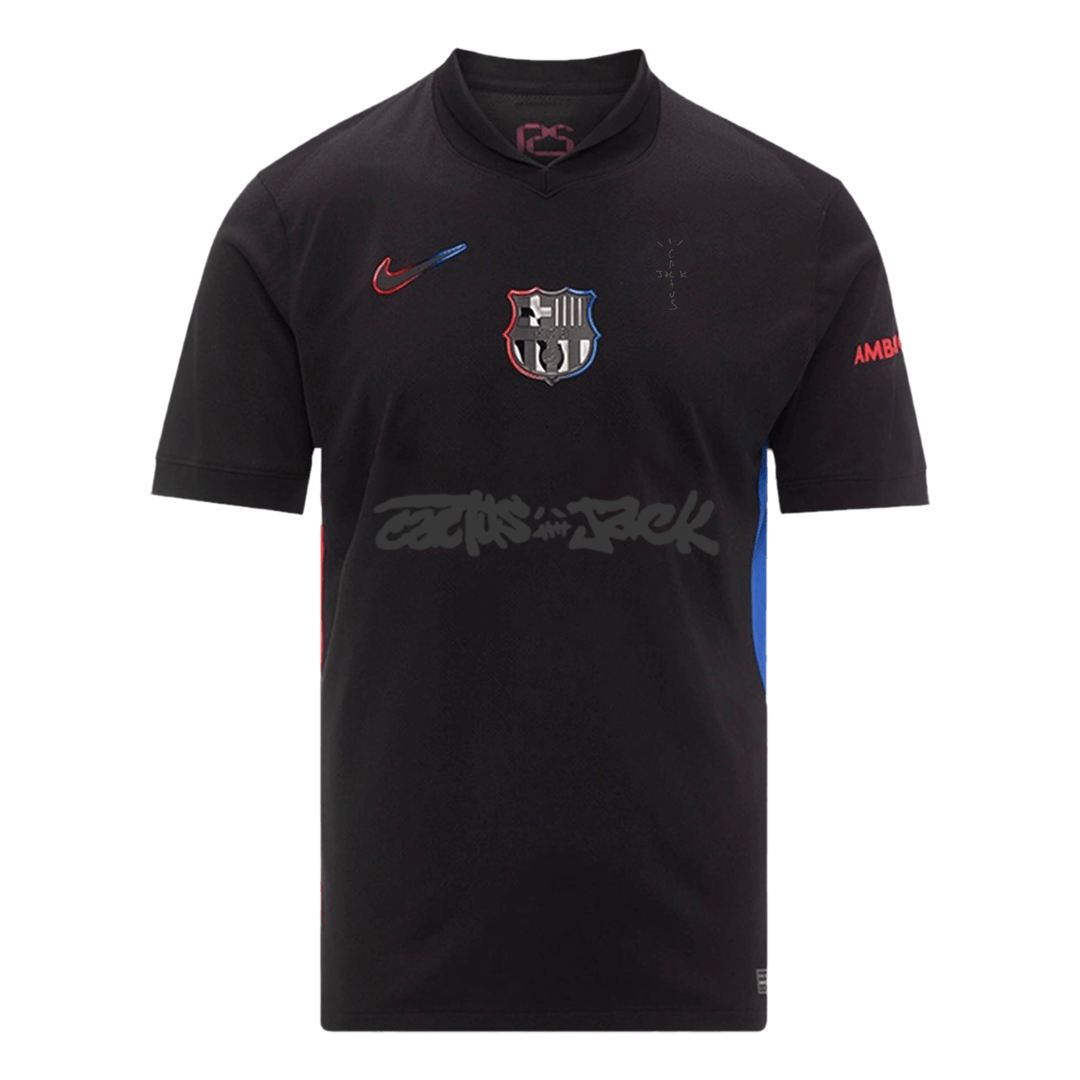 Maglia Replica Barcelona X Travis Scott Trasferta Uomo 2024/25