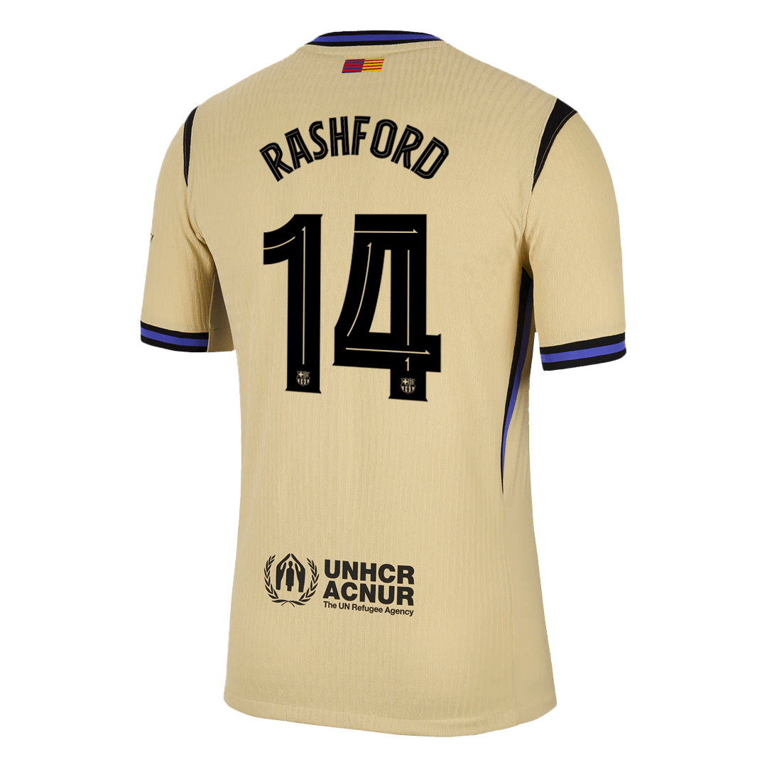 Maglia Gara Barcelona Trasferta RASHFORD #14 Uomo 2025/26 - UCL