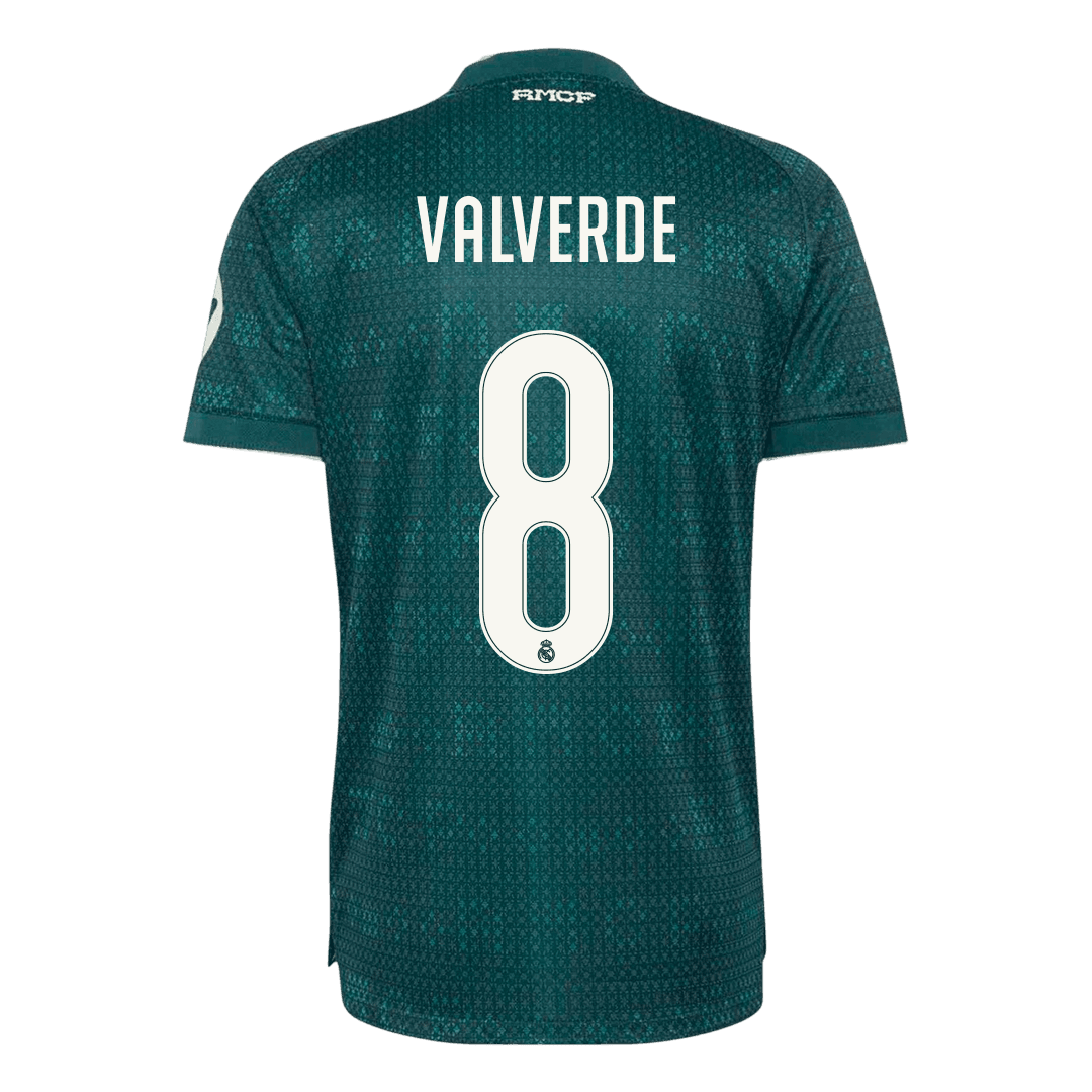 Maglia Gara Real Madrid Trasferta VALVERDE #8 Uomo 2026/27