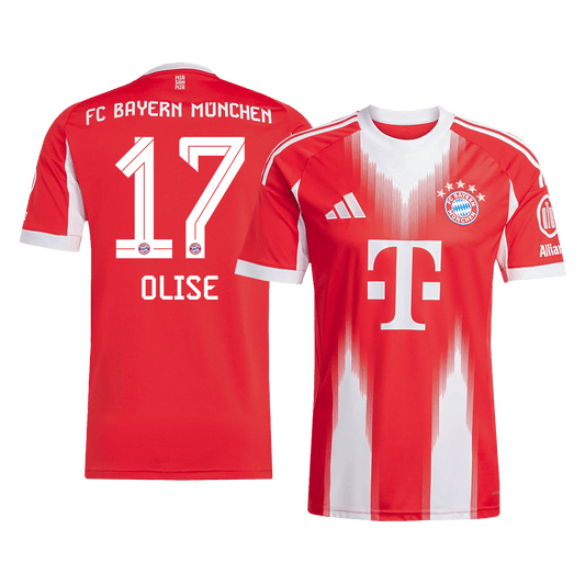 Maglia Replica Bayern Munich Casa OLISE #17 Uomo 2025/26