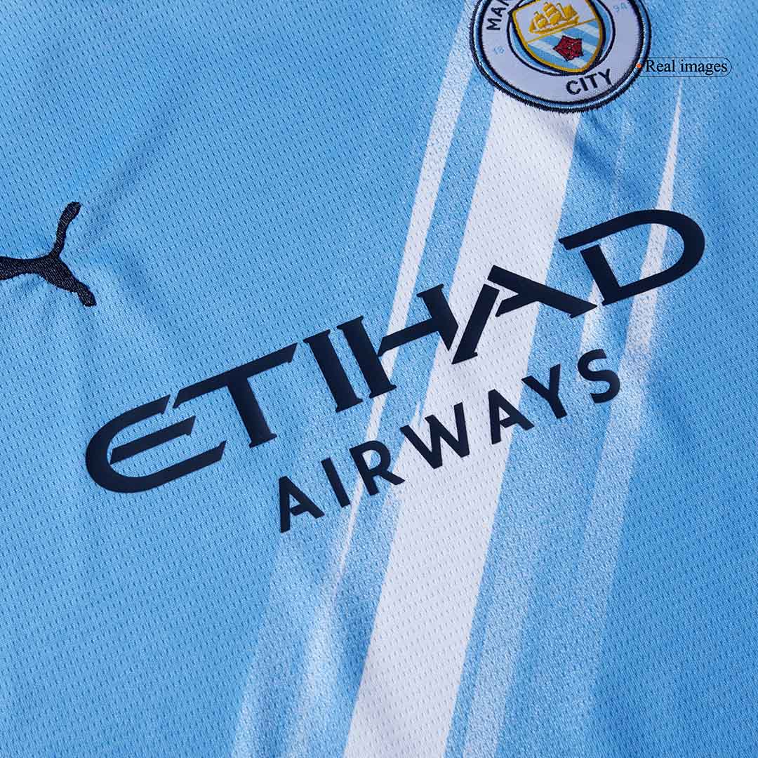 Kit Completo Bambino Manchester City Casa 2025/26 - 3 Pezzi