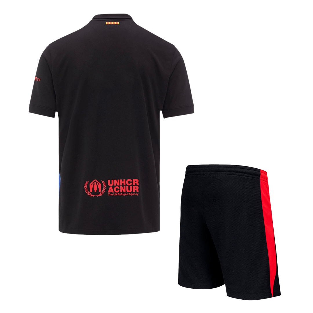 Completo Base Barcelona Trasferta Uomo 2024/25 Spotify Logo Without Text - 2 Pezzi