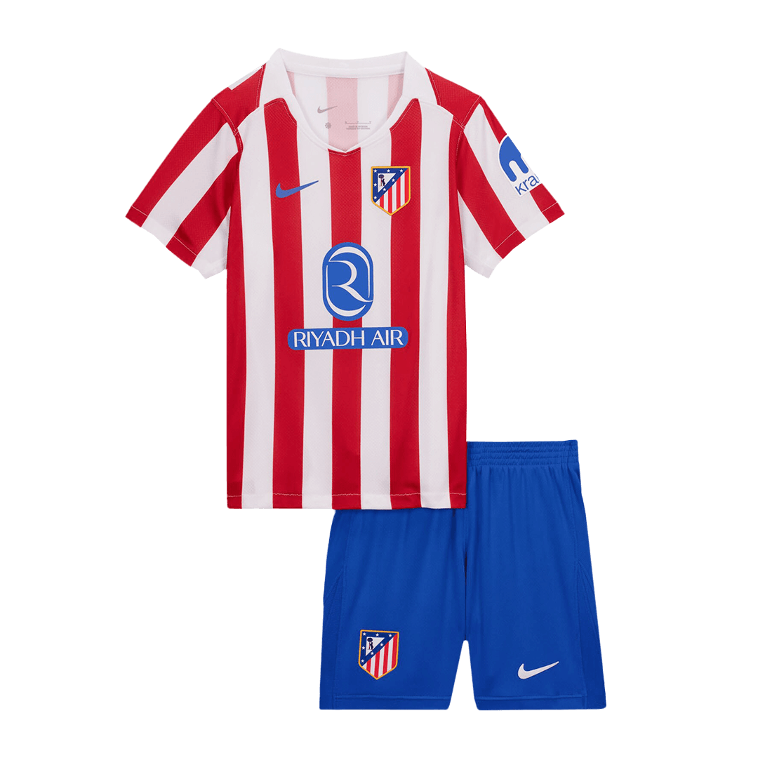 Completo Bambino Atletico Madrid Casa 2025/26 - 2 Pezzi