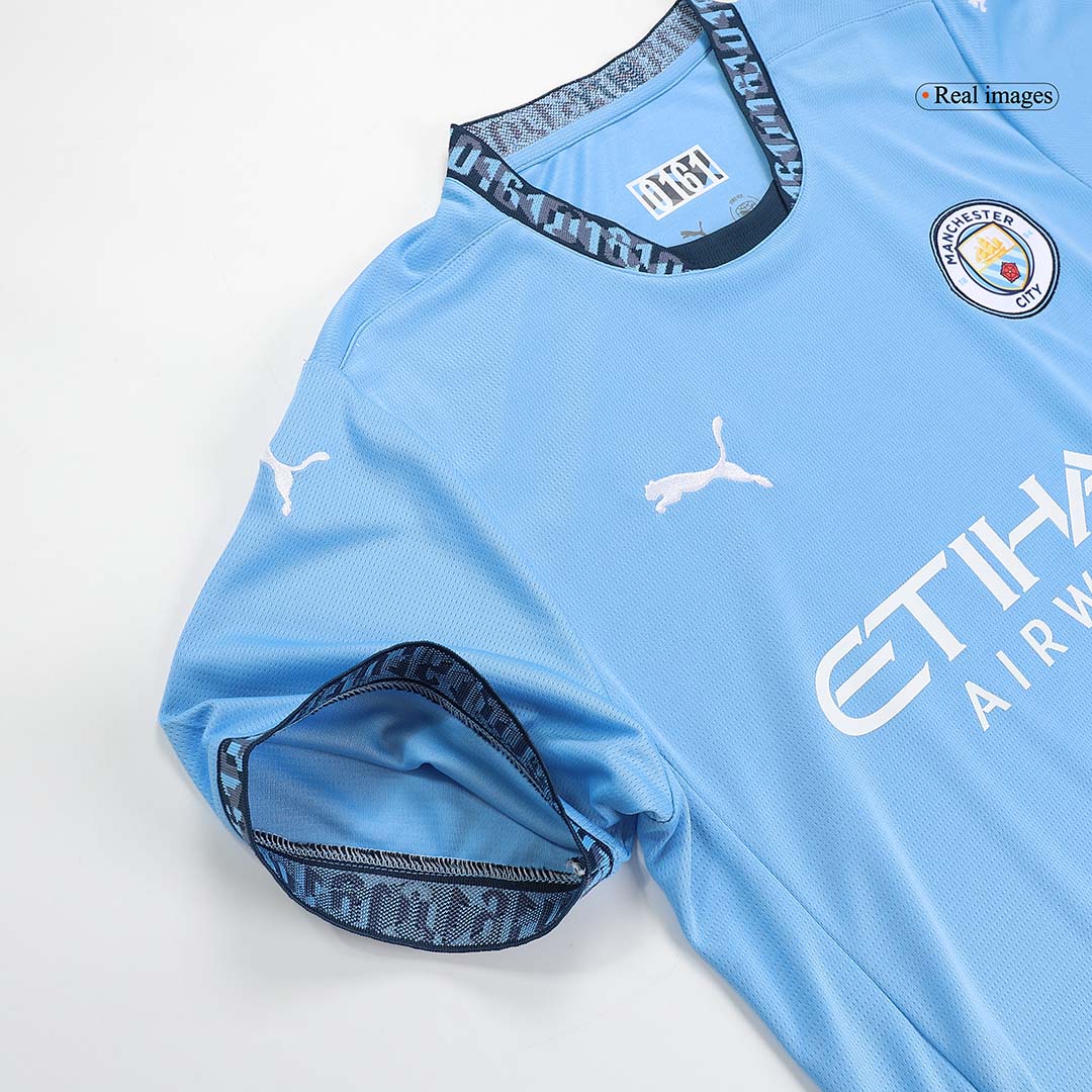 Completo Base Manchester City Casa Uomo 2024/25 - 2 Pezzi